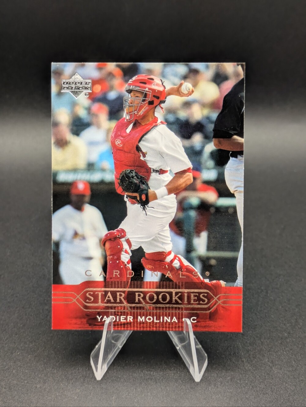 Yadier Molina - 2005 Upper Deck First Pitch #258 Star Rookie RC Cardinals